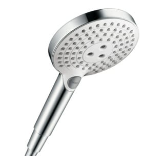 hansgrohe Handbrause Raindance Select S 120 Brausekopf d= 125mm, 3jet, weiß chrom