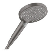 hansgrohe Handbrause Raindance Select S 120 DN 15, 3jet, Kopf d 125mm, brushed black