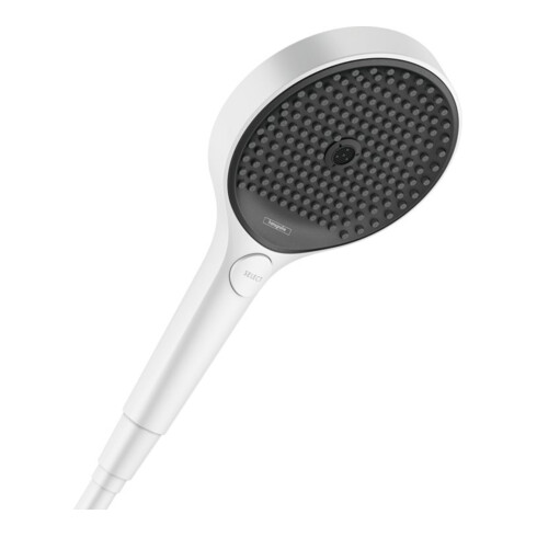 hansgrohe Handbrause Rainfinity 130 130mm Brausekopf, 3jet, DN 15, mattweiß