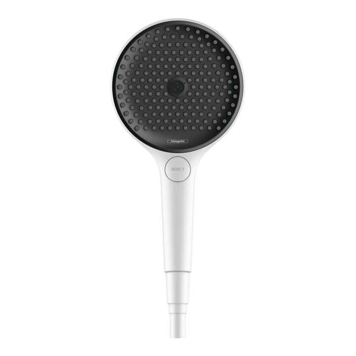 hansgrohe Handbrause Rainfinity 130 130mm Brausekopf, 3jet, DN 15, mattweiß