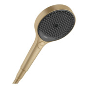 hansgrohe Handbrause Rainfinity 130 130mm Kopf, 3jet, DN 15, brushed bronze