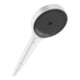 hansgrohe Handbrause Rainfinity 130 EcoSm. 130mm Brausekopf, 3jet, DN 15, mattweiß-1
