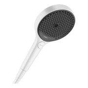 hansgrohe Handbrause Rainfinity 130 EcoSm. 130mm Brausekopf, 3jet, DN 15, mattweiß