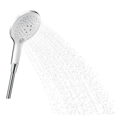 hansgrohe Handbrause Raindance Select S 150 Brausekopf d= 150mm, 3jet, weiß/chrom
