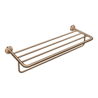hansgrohe Handtuchablage Axor Uni Circular 655x250mm, m HTH, Wandmont., pol. r gol