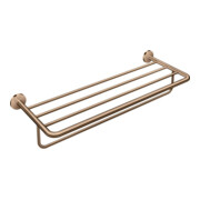 hansgrohe Handtuchablage Axor Uni Circular 655x250mm, m HTH, Wandmont., pol. r gol