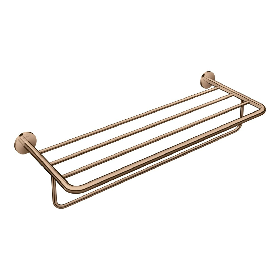 hansgrohe Handtuchablage Axor Uni Circular 655x250mm, m HTH, Wandmont., pol. r gol