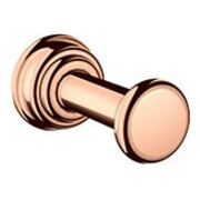 hansgrohe Handtuchhaken Axor Montreux Metall, Wandmontage, polished red gold