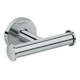 hansgrohe Handtuchhaken Logis Universal Wandmontage, doppelt, Metall, chrom-1