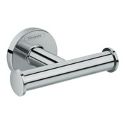 hansgrohe Handtuchhaken Logis Universal Wandmontage, doppelt, Metall, chrom