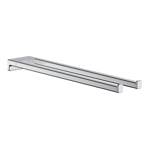 hansgrohe Handtuchhalter AddStoris L 445mm, 2-armig, Wandmont., Met., chrom