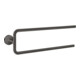 hansgrohe Handtuchhalter Axor Uni. Circular 490mm, 2-ar, schw, Wd, brush. bla vc-1