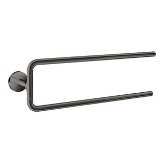 hansgrohe Handtuchhalter Axor Uni. Circular 490mm, 2-ar, schw, Wd, pol. bla vc