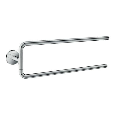 hansgrohe Handtuchhalter Axor Uni. Circular 490mm, 2-ar, schwenkb., Wandmont., chr