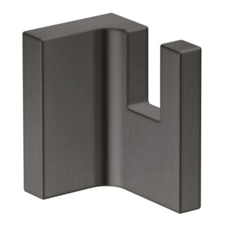 hansgrohe Handtuchhalter Axor Uni Rectangular Wandmontage, brushed black chrome