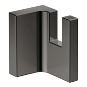 hansgrohe Handtuchhalter Axor Uni Rectangular Wandmontage, polished black chrome