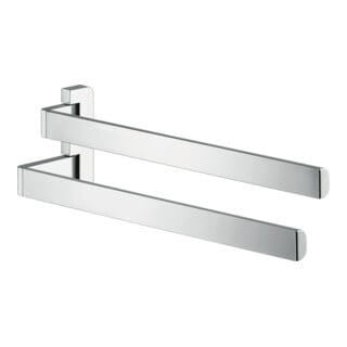 hansgrohe Handtuchhalter Axor universal 409mm, 2-arm, einzeln schwenkbar, chrom