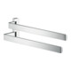 hansgrohe Handtuchhalter Axor universal 409mm, 2-arm, einzeln schwenkbar, chrom-1