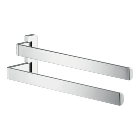 hansgrohe Handtuchhalter Axor universal 409mm, 2-arm, einzeln schwenkbar, chrom
