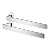 hansgrohe Handtuchhalter Axor universal 409mm, 2-arm, einzeln schwenkbar, chrom