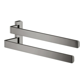 hansgrohe Handtuchhalter Axor universal 409mm, 2-arm, schwenkb., pol. bla chrome