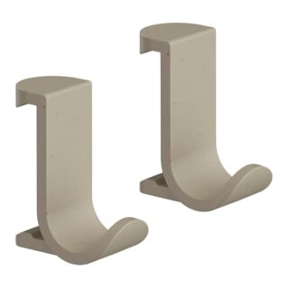 hansgrohe Handtuchhalter WallStoris Planet E breit, sand (recycelt)