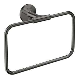 hansgrohe Handtuchring Axor Uni. Circular 250x216mm, schw, Wandmont., pol. bla vc