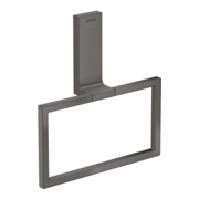 hansgrohe Handtuchring Axor Uni Rectangular eckig, schwenkbar, brushed black chrome
