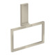 hansgrohe Handtuchring Axor Uni Rectangular eckig, schwenkbar, brushed nickel-1