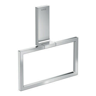 hansgrohe Handtuchring Axor Uni Rectangular eckig, schwenkbar, chrom