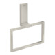 hansgrohe Handtuchring Axor Uni Rectangular eckig, schwenkbar, Edelstahl-Optik-1