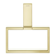 hansgrohe Handtuchring Axor Uni Rectangular eckig, schwenkbar, polished gold optic-5