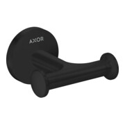 hansgrohe Handtuckhaken Axor doppelt, Wandmontage, mattschwarz