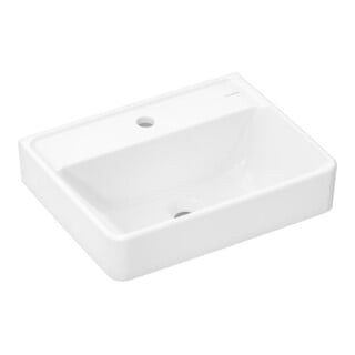 hansgrohe Handwaschbecken Xanuia Q 500x390mm, m Hahnl., o. ÜL, SC, weiß