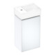 hansgrohe Handwaschbecken Xevolos E 360x250mm, HL li, o. ÜL, SmartClean, we-3