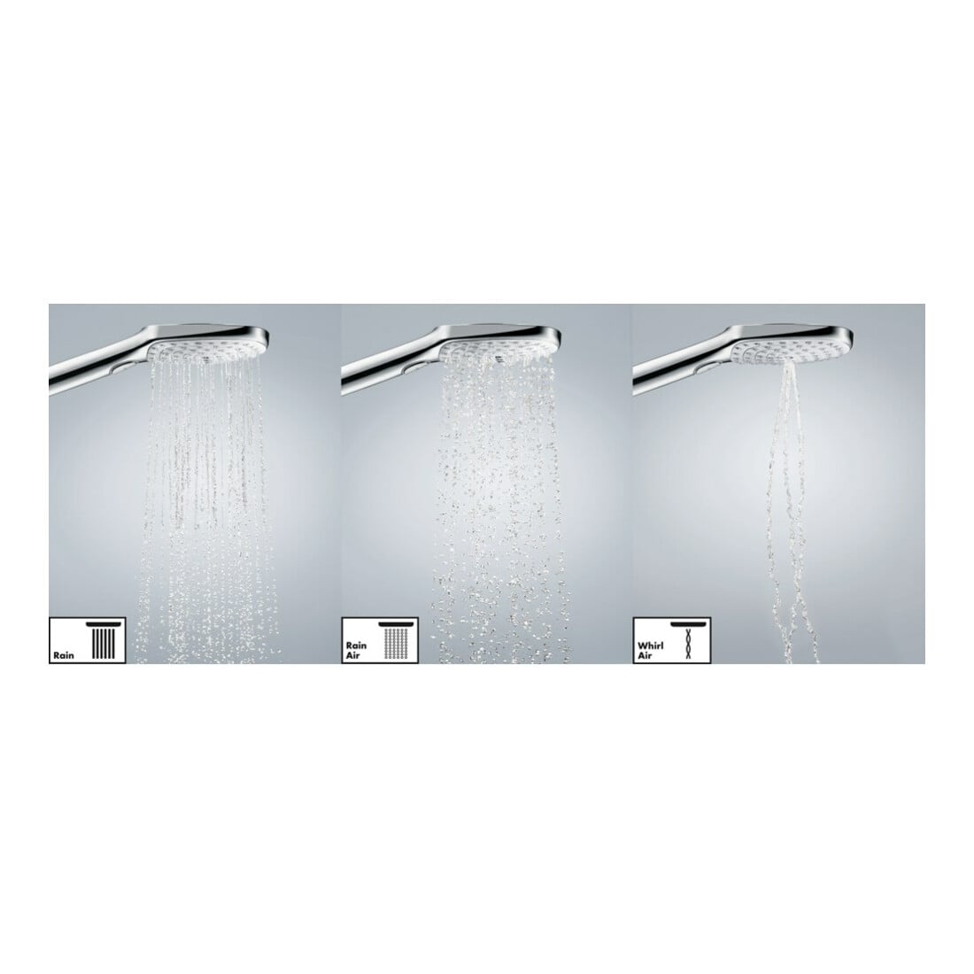 hansgrohe HB Raindance Sel. E 120 EcoSm. Brausekopf 120mm, 3jet, 9 l/min, chrom