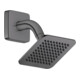 hansgrohe Hoofddouche Axor Citterio C 120 x 120 mm gepolijst blauw chroom met brausearm 1 jaar