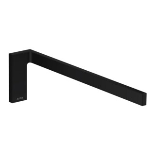 hansgrohe HTH Axor Uni. Rectangulaire 380 mm, fixe, noir mat