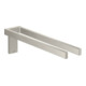 hansgrohe HTH Axor Uni. Rectangulaire 380mm, 2 trous, fixe, aspect acier inoxydable-1
