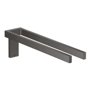 hansgrohe HTH Axor Uni. Rectangular 380mm, 2-ar, feststehd., brush. bla vc