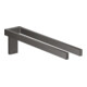 hansgrohe HTH Axor Uni. Rectangular 380mm, 2-ar, feststehd., brush. bla vc-1