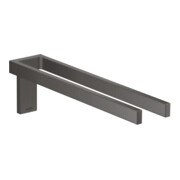 hansgrohe HTH Axor Uni. Rectangular 380mm, 2-ar, feststehd., brush. bla vc