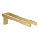 hansgrohe HTH Axor Uni. Rectangular 380mm, 2-ar, feststehd., brush. gol opt-1