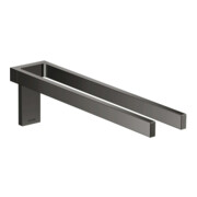 hansgrohe HTH Axor Uni. Rectangular 380mm, 2-armig, feststehd., pol. bla vc