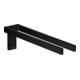 hansgrohe HTH Axor Uni. Rectangular 380mm, 2-armig, feststehend, mattschwarz-1