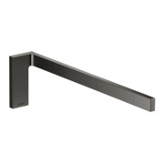hansgrohe HTH Axor Uni. Rectangular 380mm, feststehd., polished black chrome