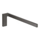 hansgrohe HTH Axor Uni. Rectangular 380mm, feststehend, brushed black chrome-1