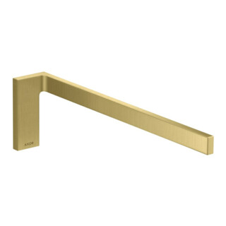 hansgrohe HTH Axor Uni. Rectangular 380mm, feststehend, brushed brass