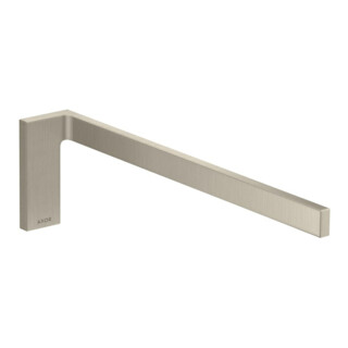 hansgrohe HTH Axor Uni. Rectangular 380mm, feststehend, brushed nickel