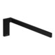 hansgrohe HTH Axor Uni. Rectangular 380mm, feststehend, mattschwarz-1